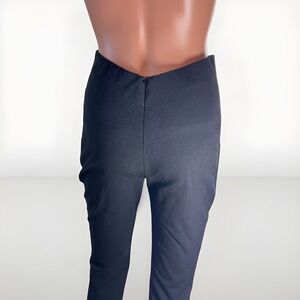 Alexander Wang Womens Black Dress Pants Straight Leg‎ - Ankle slit Size 4